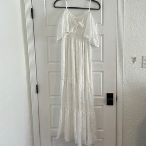 Venus - Whimsical White Maxi Dress - Size 2